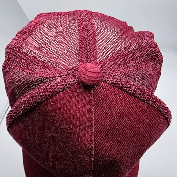 Bass Pro Shops Trucker Hat Snapback Red Unisex Baseball Cap Fishing Logo Casual - Picture 5 of 10